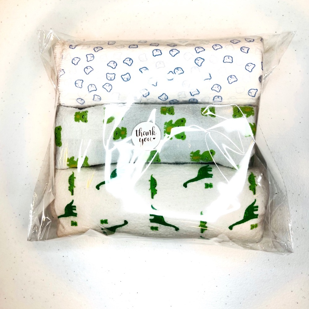 Carters 3 pack receiving blanket